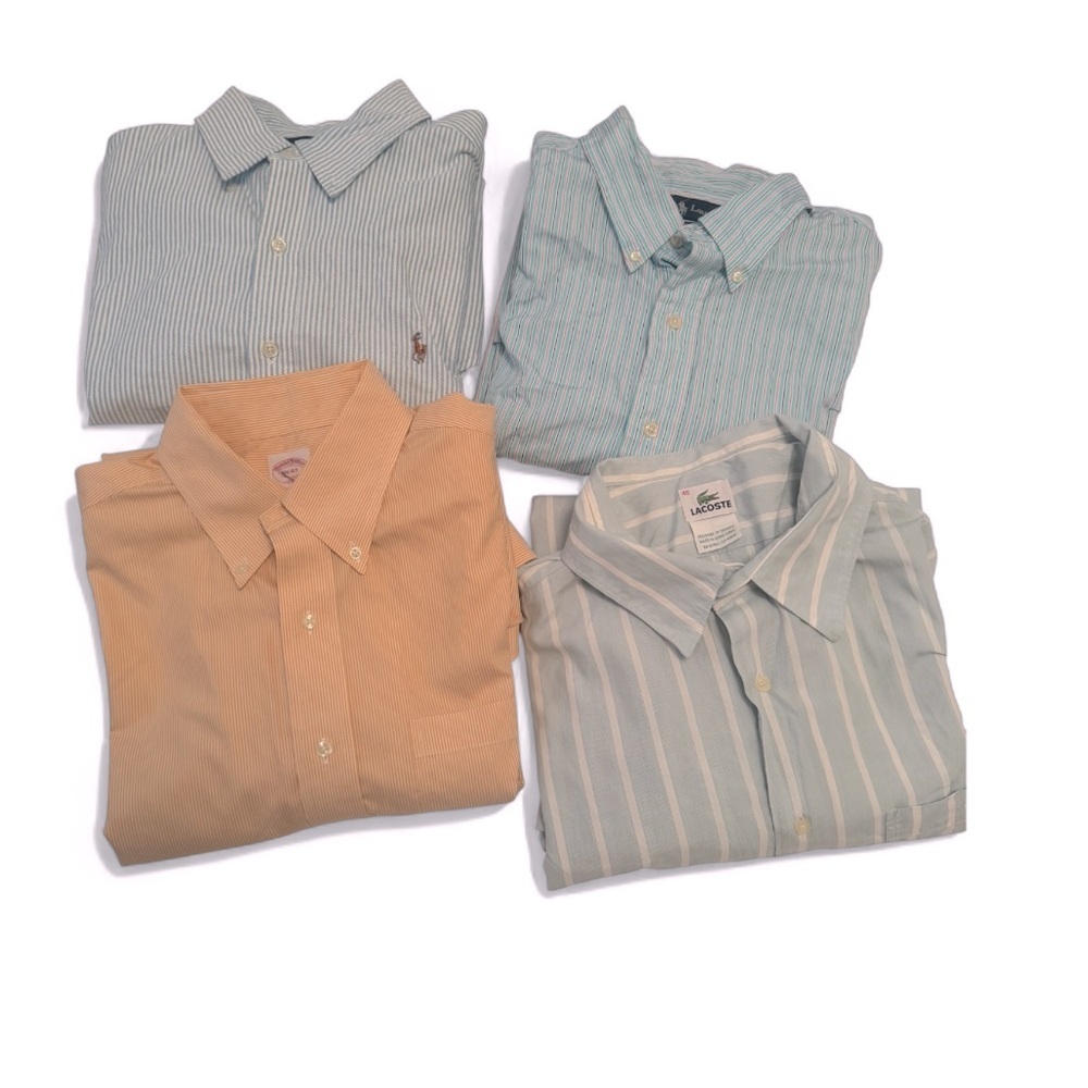Bundle Polo Ralph Lauren | Lacoste | Brooks Brothers Button Down Shirt